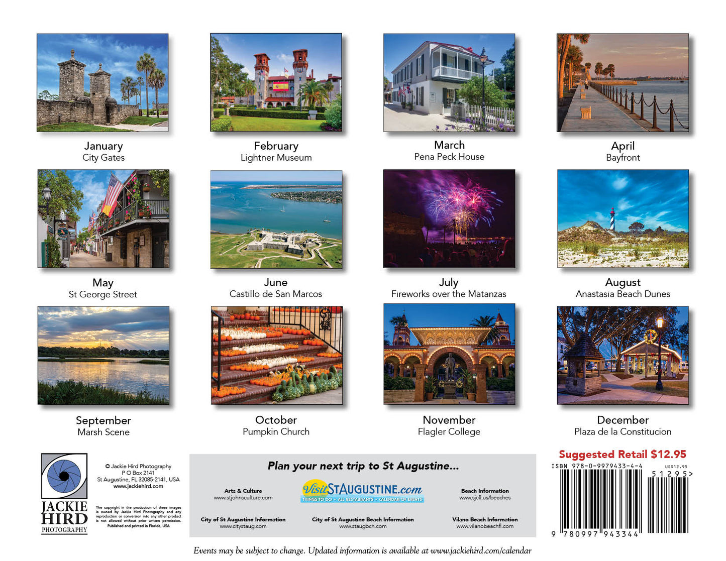 2021 St Augustine Calendar (on Sale)