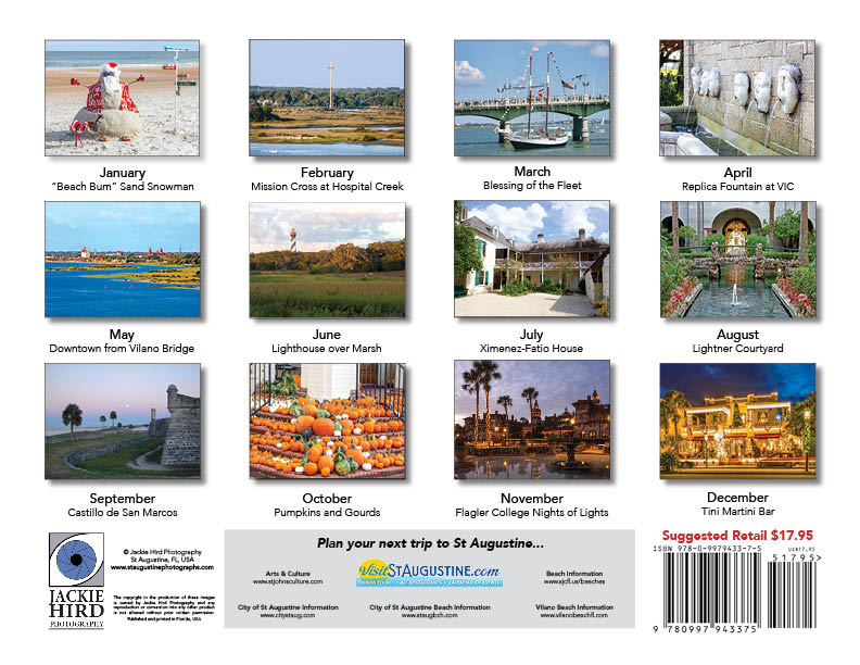 2024 St Augustine Calendar