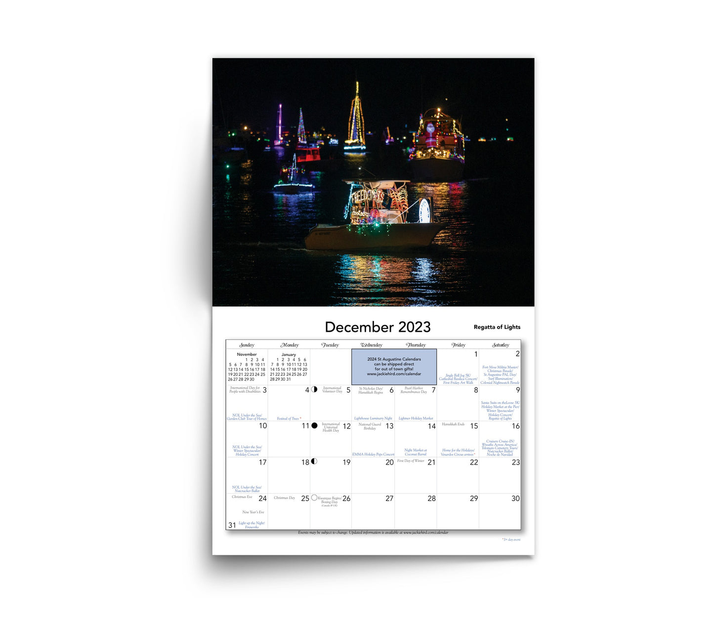 2023 St Augustine Calendar (ON SALE)
