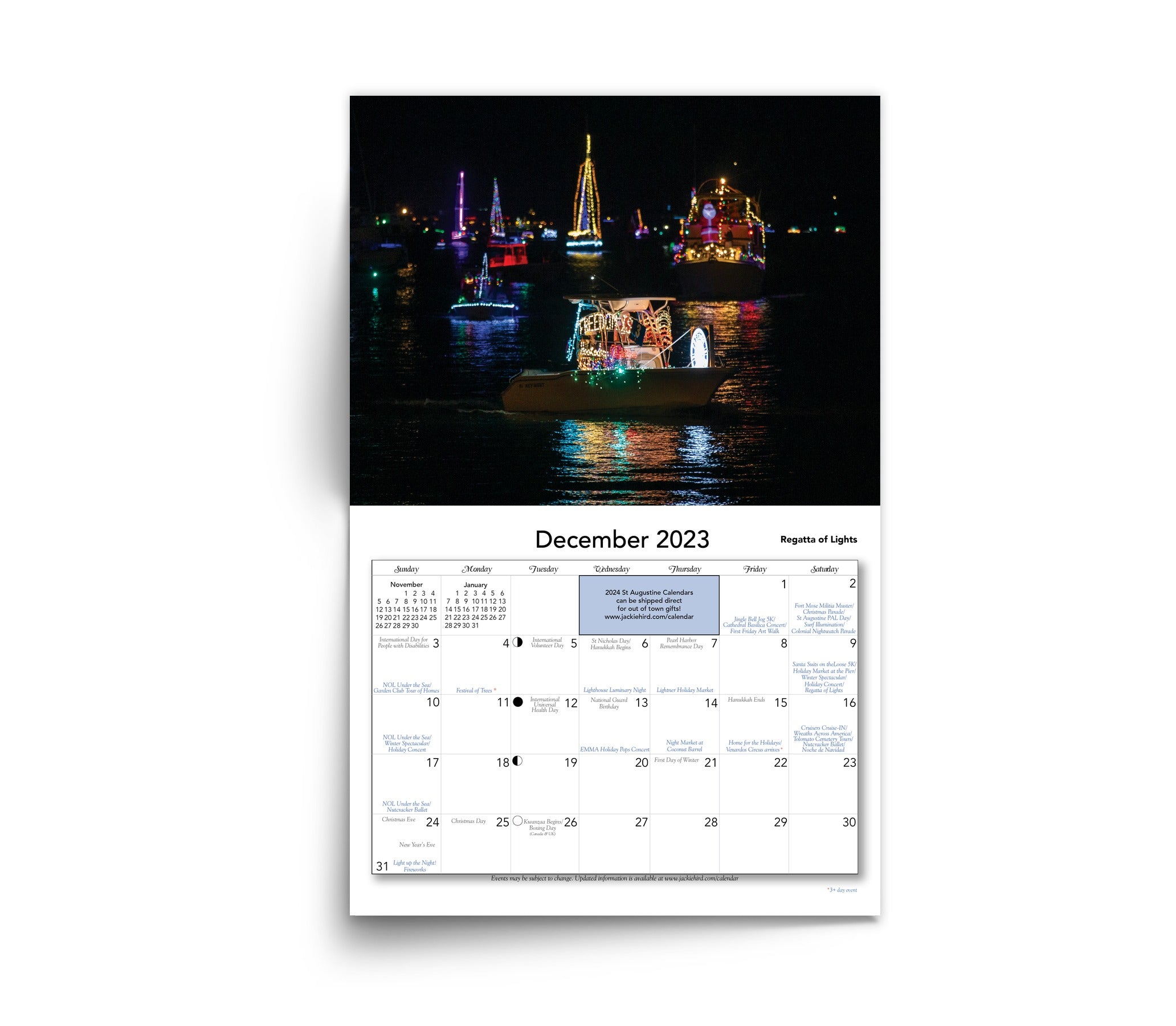 2023 St Augustine Calendar (ON SALE) โ Jackie Hird Photography